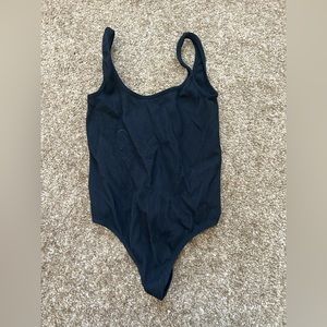 Target brand Colise black ribbed bodysuit